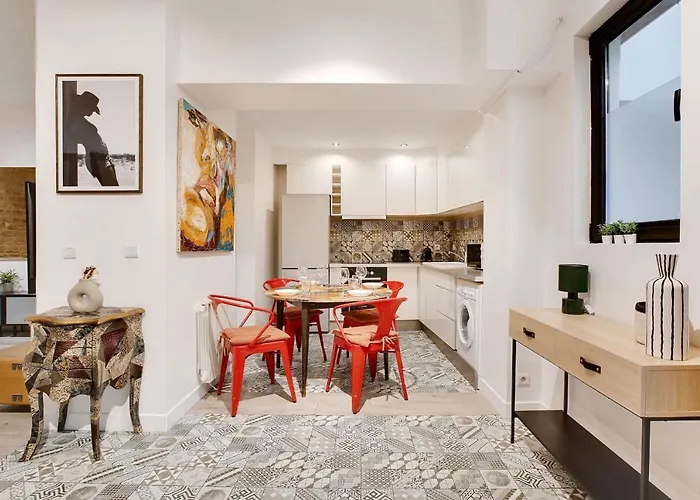 Cosy Apartment - 6P-2Br - Republique